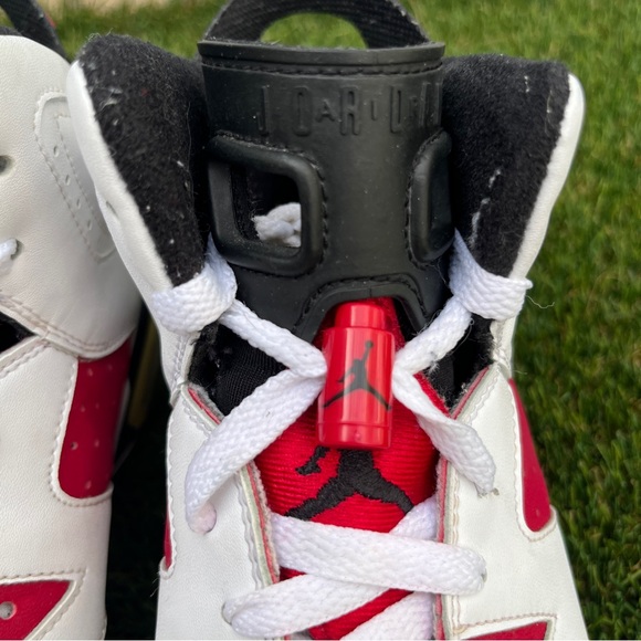 Nike Air Jordan 6 Carmine Countdown Pack Size 7Y 322720-161 - Picture 5 of 11